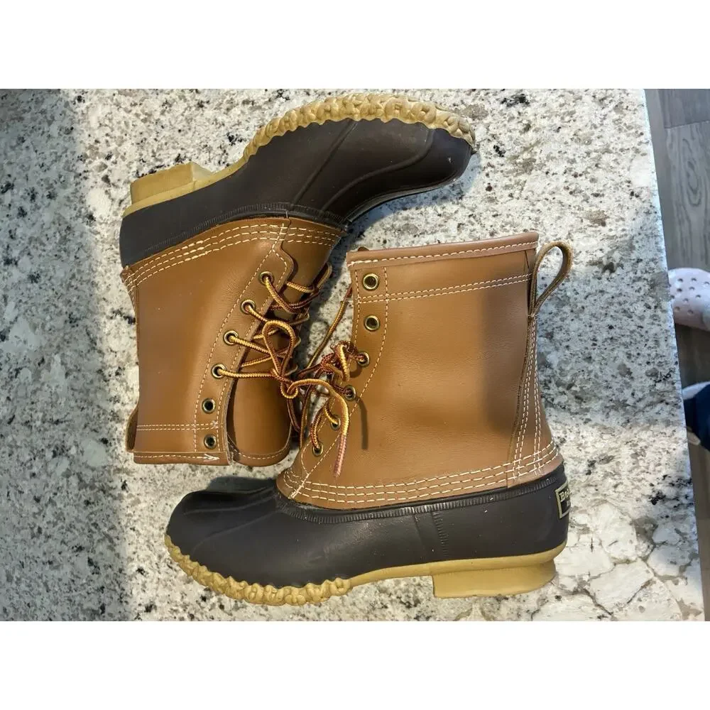 VTG L.L. Bean Boots Gore-Tex Thinsulate Lined Duck Boots 6